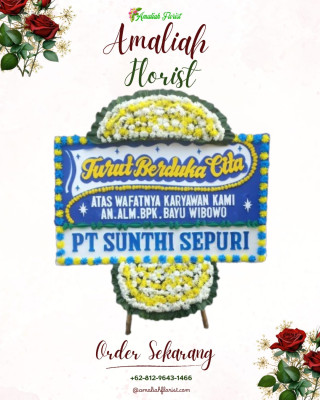 Papan Bunga Duka di Ketsoblak