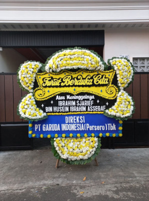 Papan Bunga Duka di Ketsoblak
