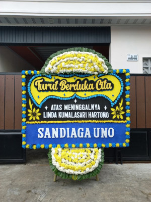 Papan Bunga Duka di Ketsoblak